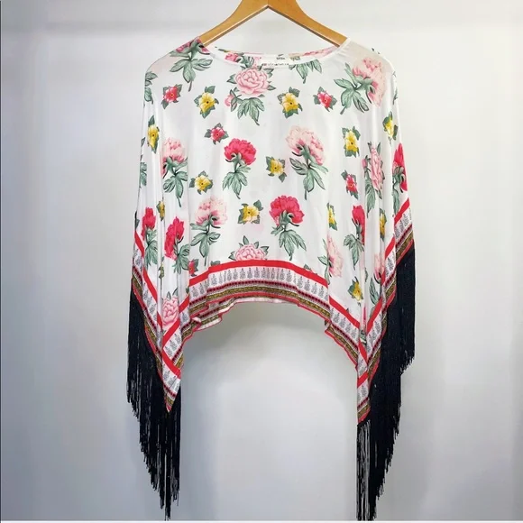H&M x COACHELLA FRINGE BOHO TOP - Picture 5 of 7